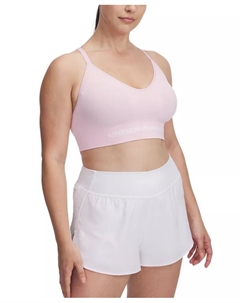 Женский бесшовный спортивный бюстгальтер Vanish с низкой ударной нагрузкой, красный Under armour