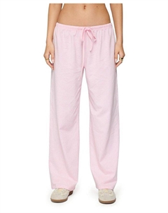 Петит Оливия Брюки свободного кроя в полоску, розовый Edikted