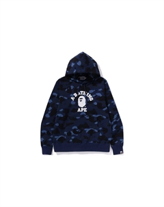Толстовка-пуловер BAPE Color Camo College, синий A bathing ape®