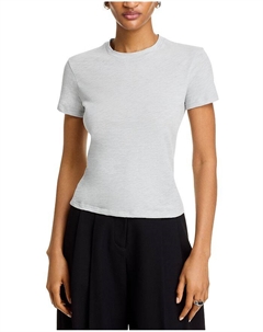 Футболка Tiny Tee из хлопка, синий Theory