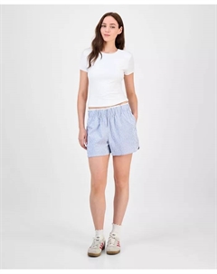 Женские полосатые боксеры из пике, синий And now this