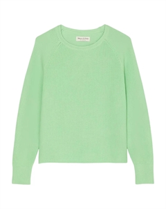 Свитер в рубчик, зеленый Marc o'polo