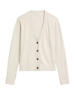 Кардиган на пуговицах, нейтральный Marc o'polo