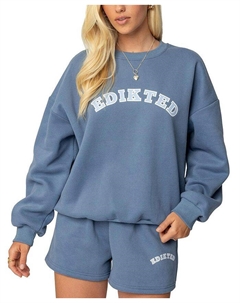 Свитшот Beyond , синий Edikted