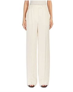 Брюки Cordova из льна, коричневый/бежевый Max mara studio