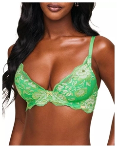 Женский бюстгальтер Lilibet Contour Plunge, зеленый Adore me