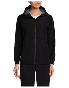 Женский дождевик, черный Lands' end