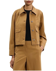 Укороченная рабочая куртка, коричневый Theory