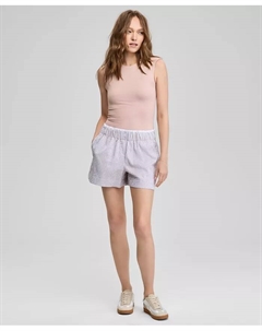 Женские полосатые боксеры из пике, синий And now this