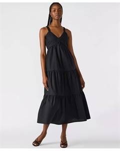 Женское платье макси Eliora с ярусами, черный Steve madden