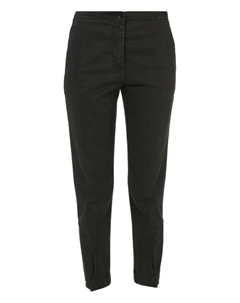 Укороченные брюки с застежкой на пуговицы, черный Aspesi