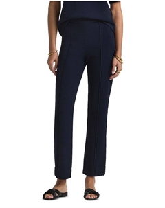 Брюки из ребристого трикотажа Mixed Gauge, синий St. john