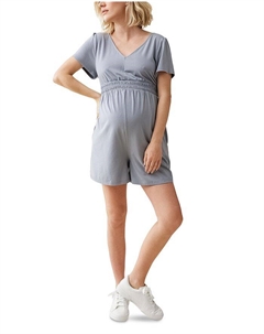 Вязаный комбинезон для беременных, серый Ingrid & isabel