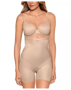Женские утягивающие шорты с высокой талией Extra Firm 2416, коричневый/бежевый Miraclesuit