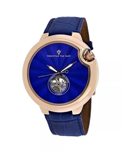 Мужские часы Cyclone Automatic с синим циферблатом - CV0143, синий Christian van sant