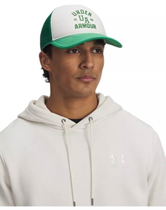 Мужская бейсболка в спортивном стиле Trucker Snapback, белый Under armour