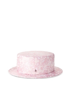 Жаккардовая шляпа, розовый Maison michel