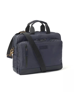 Водонепроницаемый портфель Hudson, синий Johnston & murphy