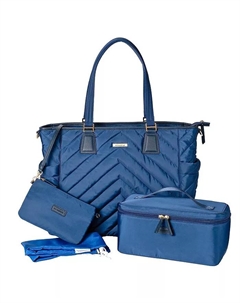 Сумка-трансформер Ella с органайзером и ланч-боксом, синий Minkeeblue