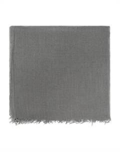 Потертый шарф Рика Оуэнса, серый Rick owens