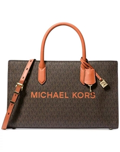 Сумка Scarlett Medium East West, оранжевый Michael kors