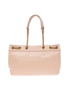Сумка-тоут The Sac с тисненым логотипом и цепочным ремешком, розовый Marc jacobs