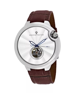 Мужские часы Cyclone Automatic с серебристым циферблатом - CV0141, мультиколор Christian van sant