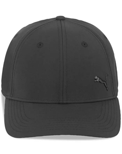 Мужская кепка Alloy с логотипом кота, однотонная, эластичная, черный Puma