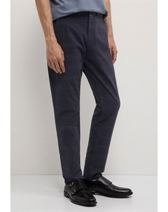 Чиносы A QUADRI, темно-синий Calliope