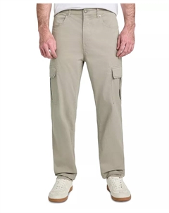 Мужские карго-брюки Julianne Slim-Fit из сатина, зеленый Guess