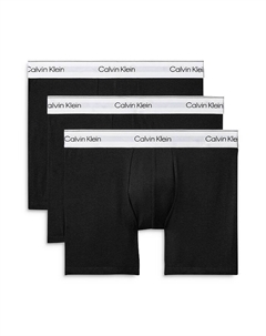 Боксеры Icon Cotton Stretch, 3 штуки, черный Calvin klein