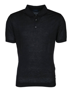 Рубашка-поло с коротким рукавом, черный Paul & shark