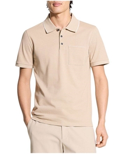 Пике поло, коричневый/бежевый Theory