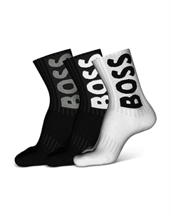 Носков с логотипом - набор из 3 пар, мультиколор Boss