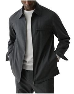 Куртка-рубашка Motion Wool, черный Theory
