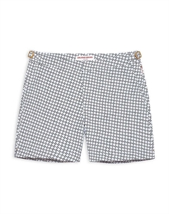 Бульдог Жаккардовые плавки с высоким низом Geo, мультиколор Orlebar brown