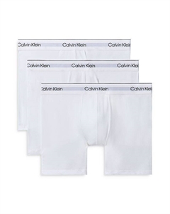 Боксеры Icon Cotton Stretch, 3 штуки, белый Calvin klein