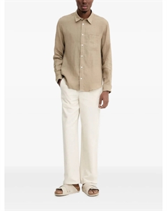 Рубашка с длинным рукавом APC Cassel, нейтральный A.p.c.