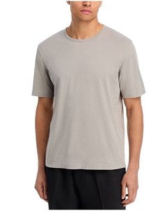 Футболка с круглым вырезом из джерси с эффектом выцветания, серый Theory