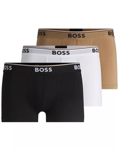 Мужские трусы с логотипом Power, 3 шт, мультиколор Hugo boss