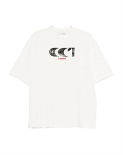 Футболка из хлопка с логотипом, белый Ciaran