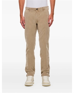 Брюки на пуговицах и молнии, нейтральный Incotex