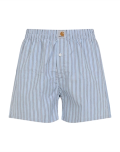Боксеры из хлопка в полоску, синий Carhartt wip