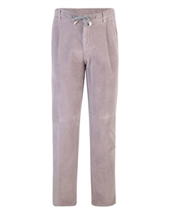 Вельветовые брюки на завязках, фиолетовый Eleventy