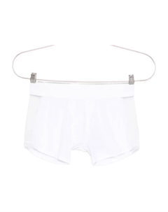 Трусы-боксеры из тюля с сетчатыми вставками, белый Maison close