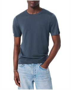 Aulton Slim Fit Knit Tee – Футболка Aulton облегающего кроя, серый Rag & bone