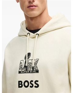 Толстовка с графическим принтом, нейтральный Boss