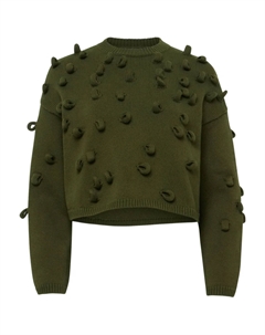 Фактурный джемпер, зеленый Jw anderson