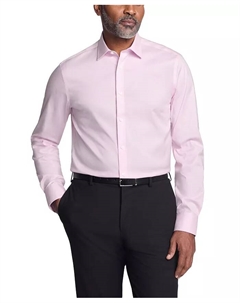 Мужская классическая рубашка Slim Fit, розовый Calvin klein