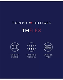 Мужская льняная рубашка классического кроя, розовый Tommy hilfiger